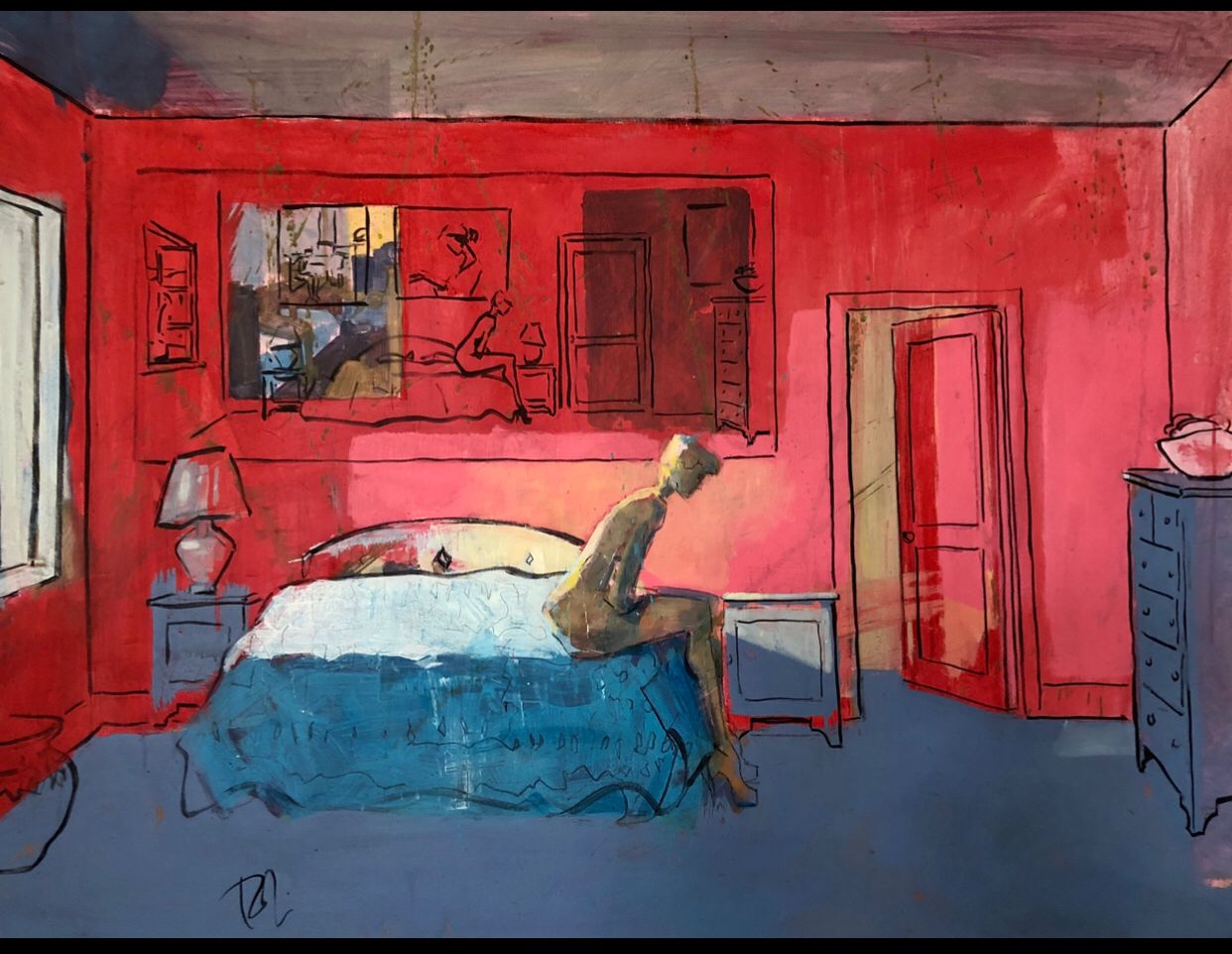 Toby Mulligan, Alone Again, 92cm x 122cm