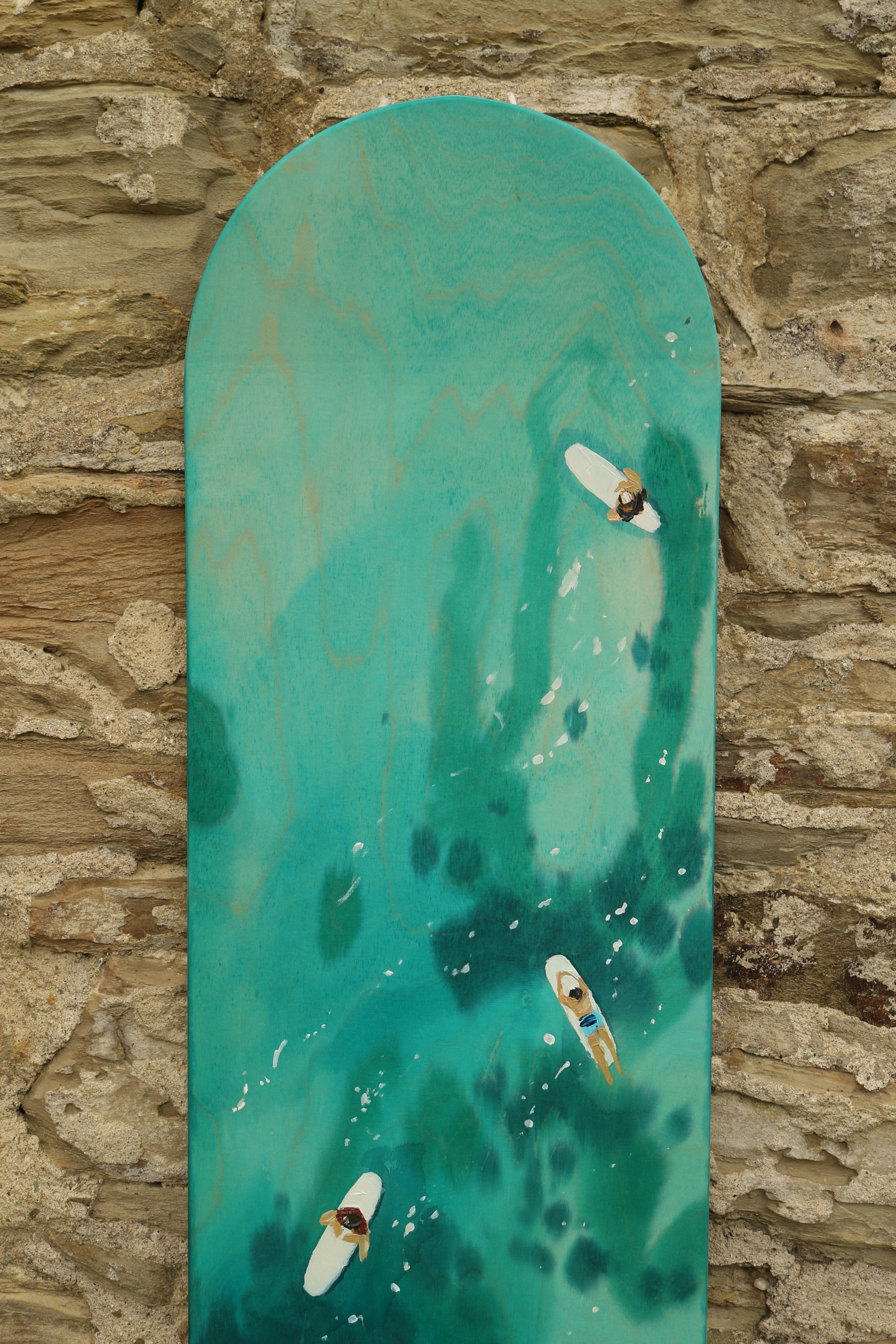 Surfers Below detail