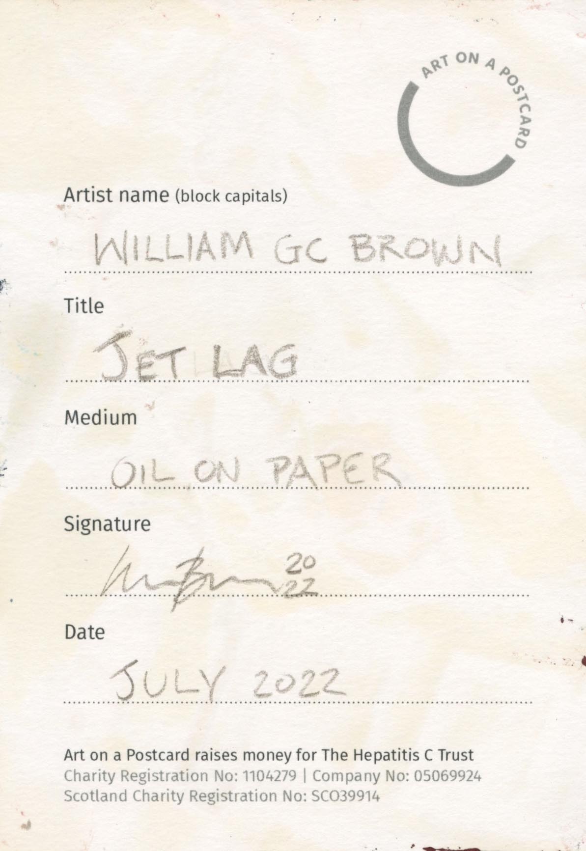 3. William GC Brown - Jet Lag - BACK