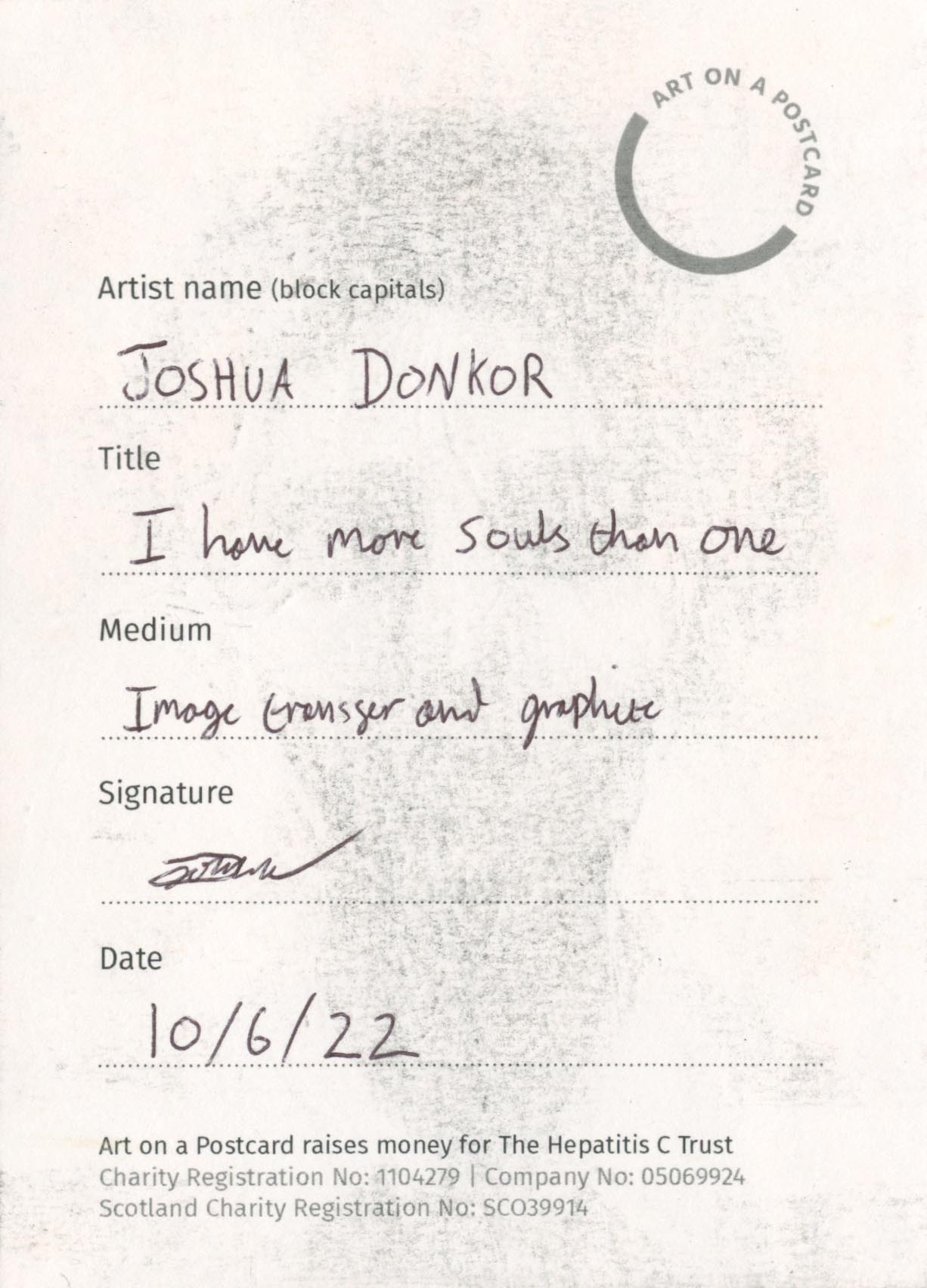 4. Joshua Donkor - I Have More Souls Than One - BACK