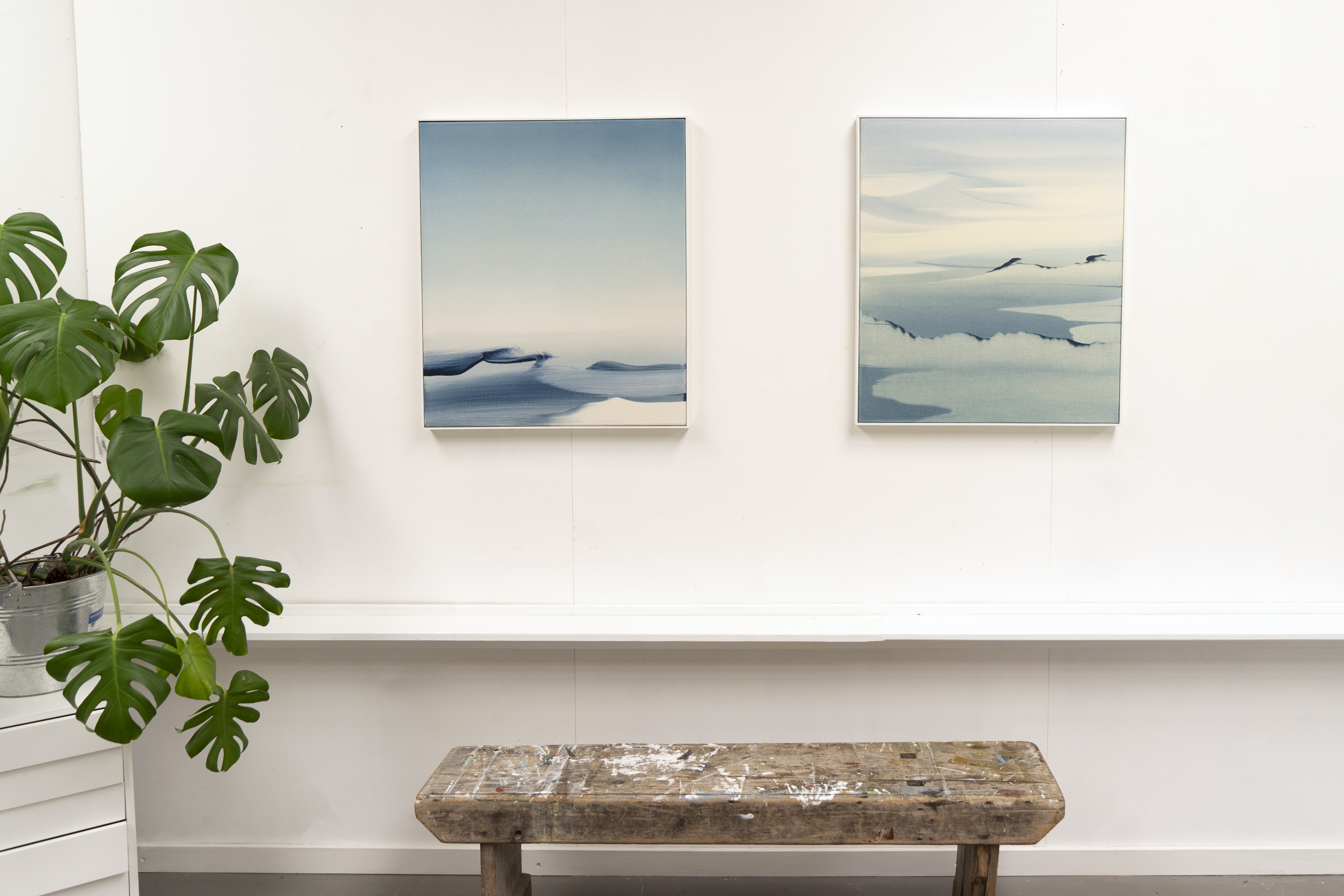 Eva Ullrich - 'Haze' 2019 in situ 2 - 66 x 76 x 5cm