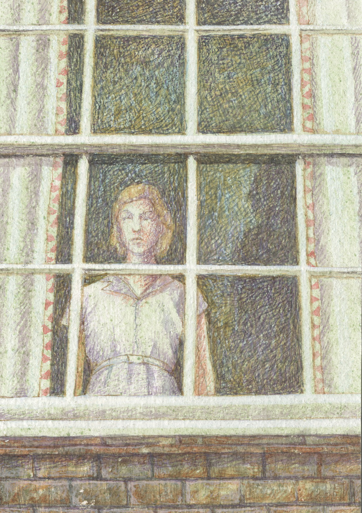 WOMAN AT A WINDOW - front
