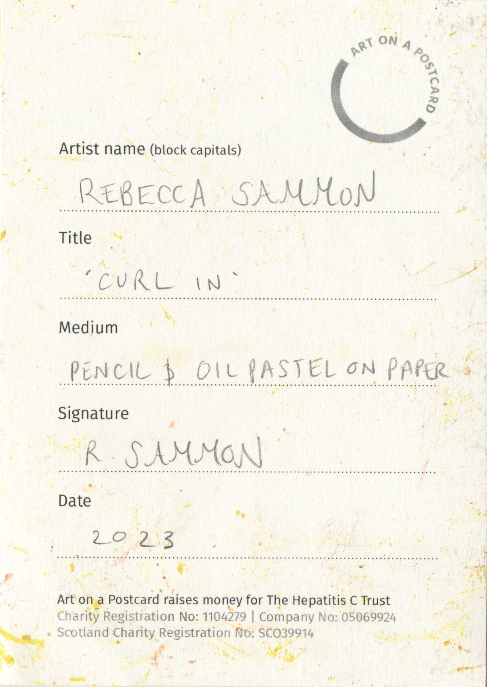 35. Rebecca Sammon - Curl in BACK