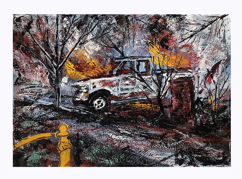 Rafael Klein - Truck On Fire 