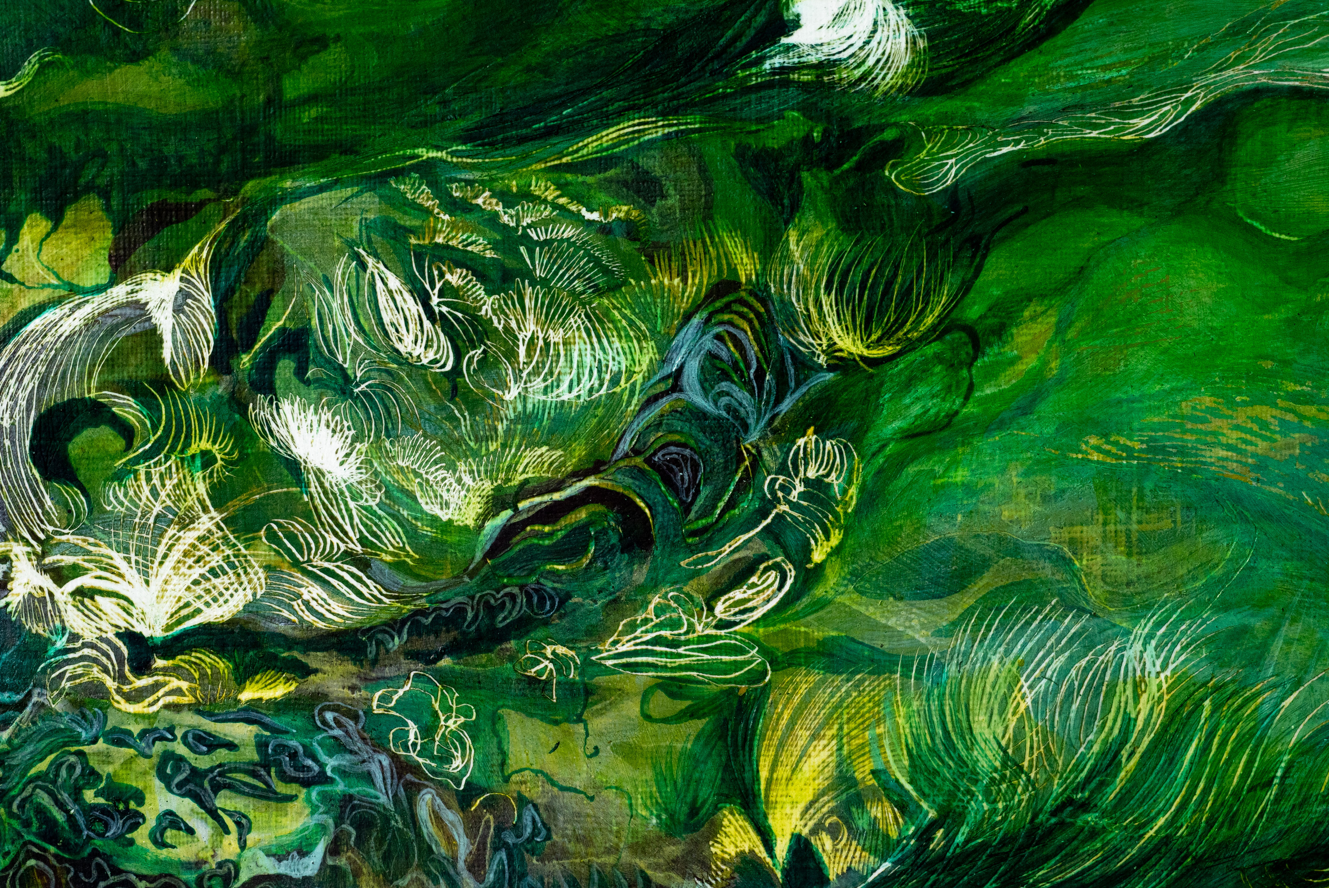The river's bend, Grace Crabtree (detail)