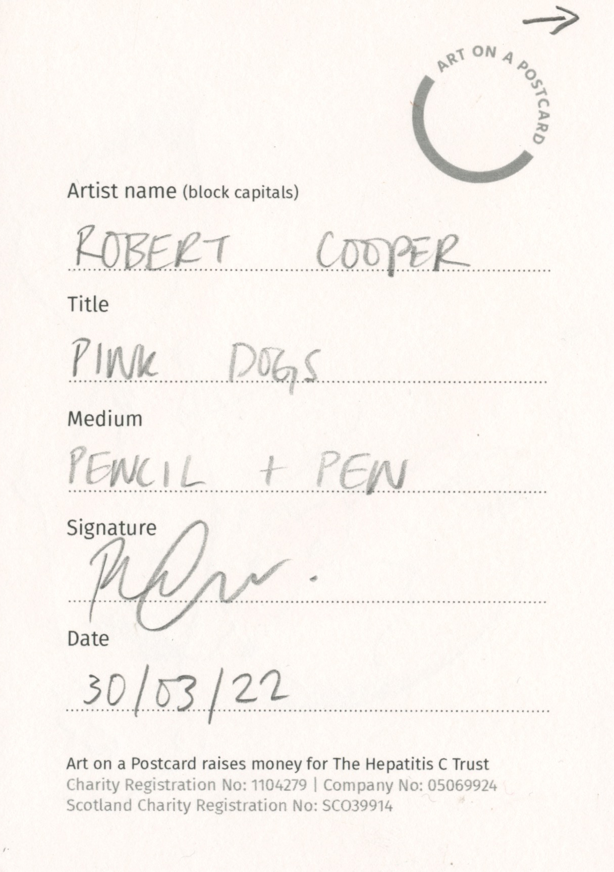80. Robert Cooper - Pink Dogs - BACK
