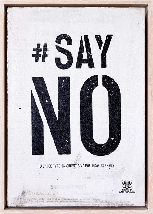#Say no
