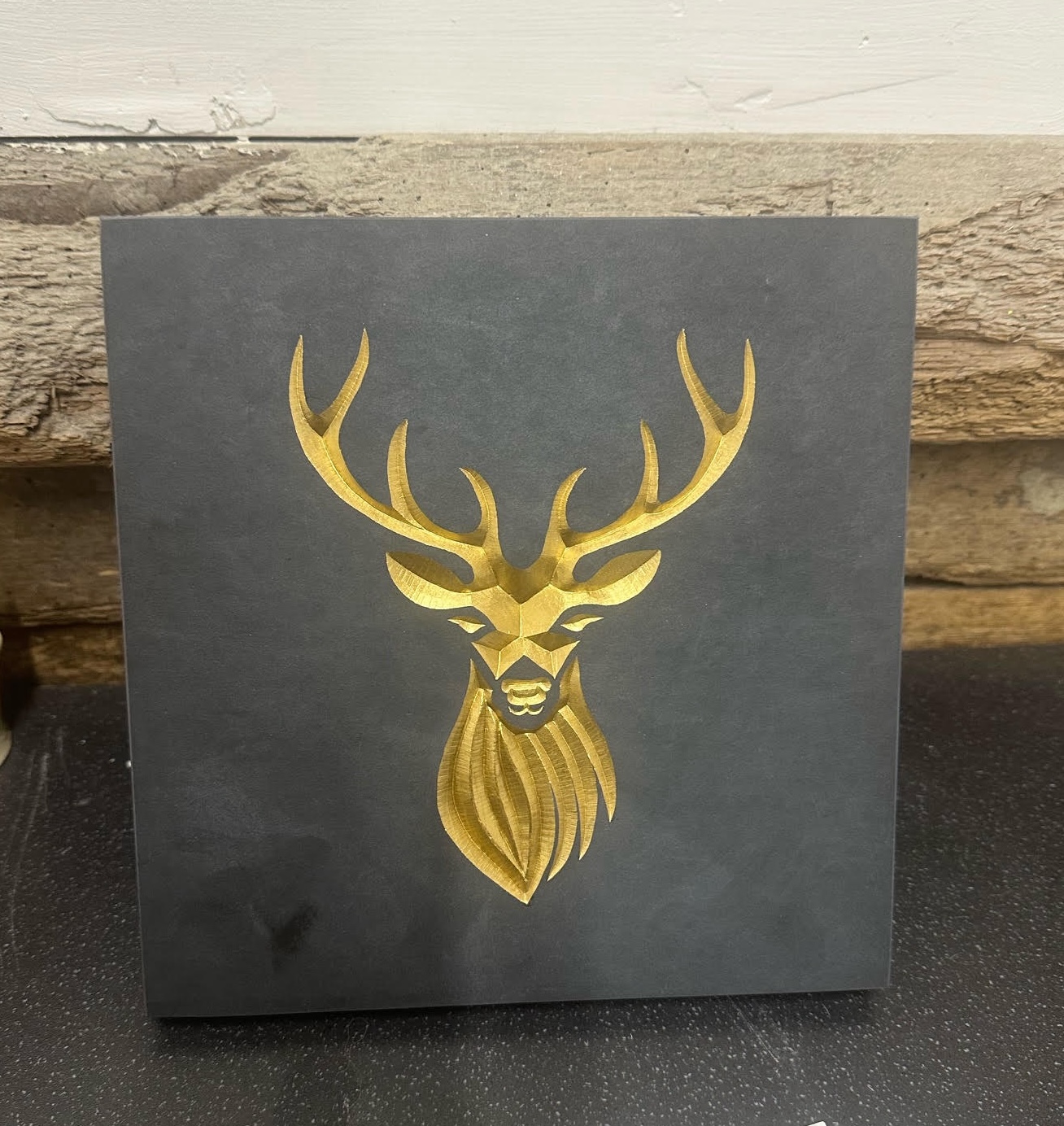 Stag head