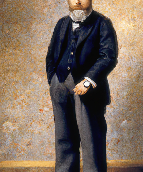 Monet wearing a watch