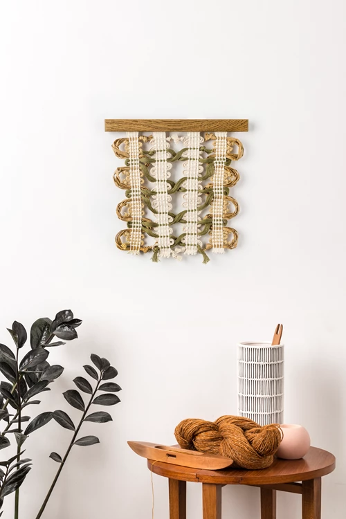 Olive wall hanging 