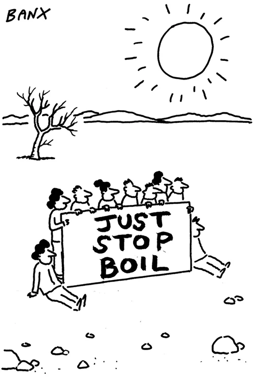 Just stop boil