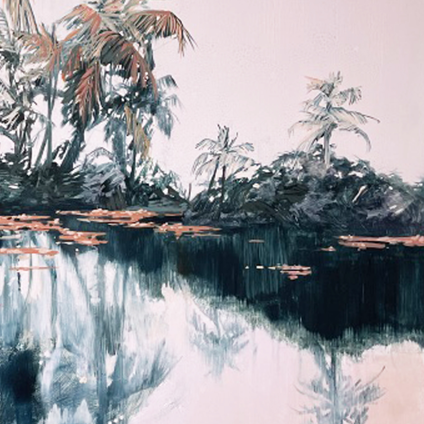 Kochi Lagoon by Claire Cansick detail