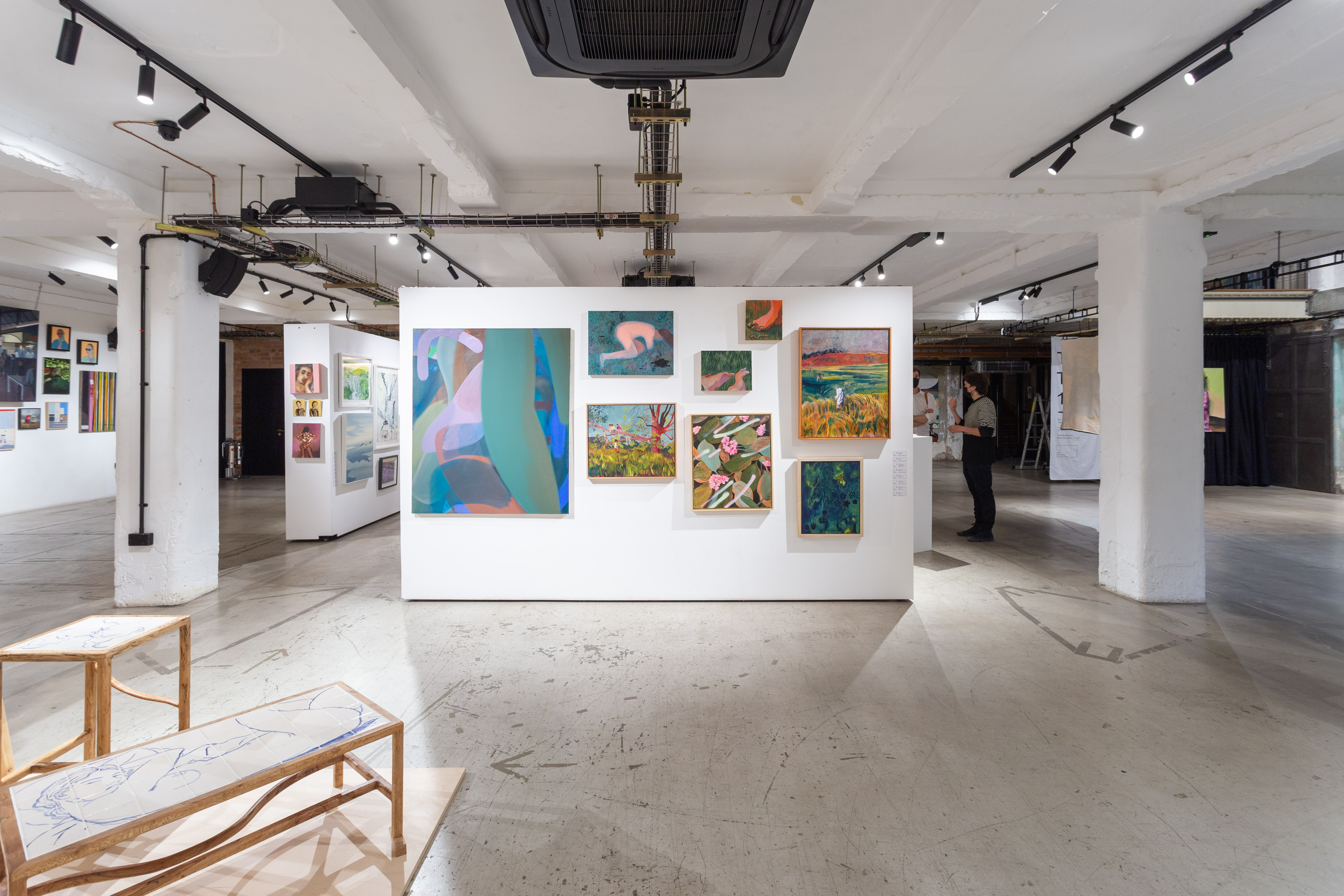 Top 100 Exhibition Install Shot