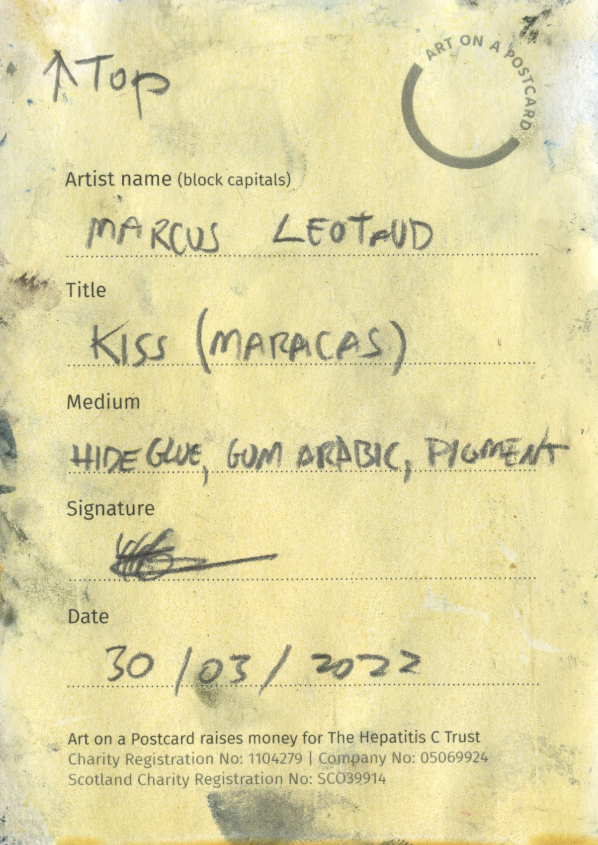 44. Marcus Leotaud - Kiss (Maracas) - BACK