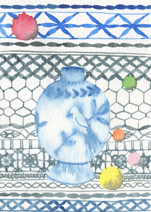 40. Noa Weintraub - Untitled (Crochet and Pot)