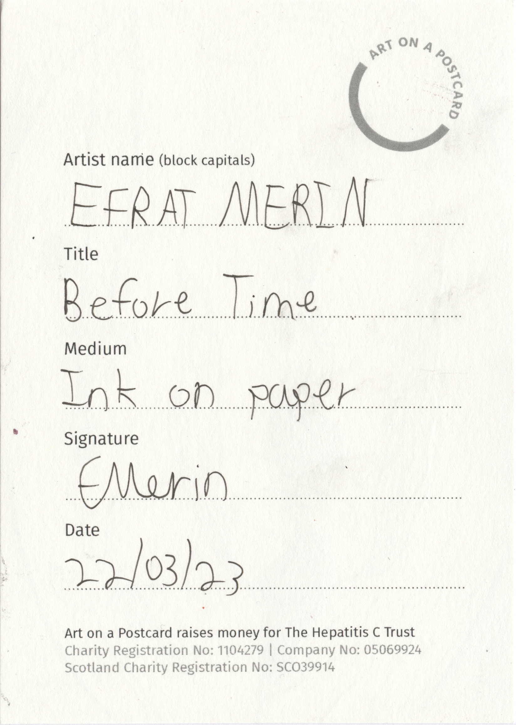 14. Efrat Merin - Before Time BACK