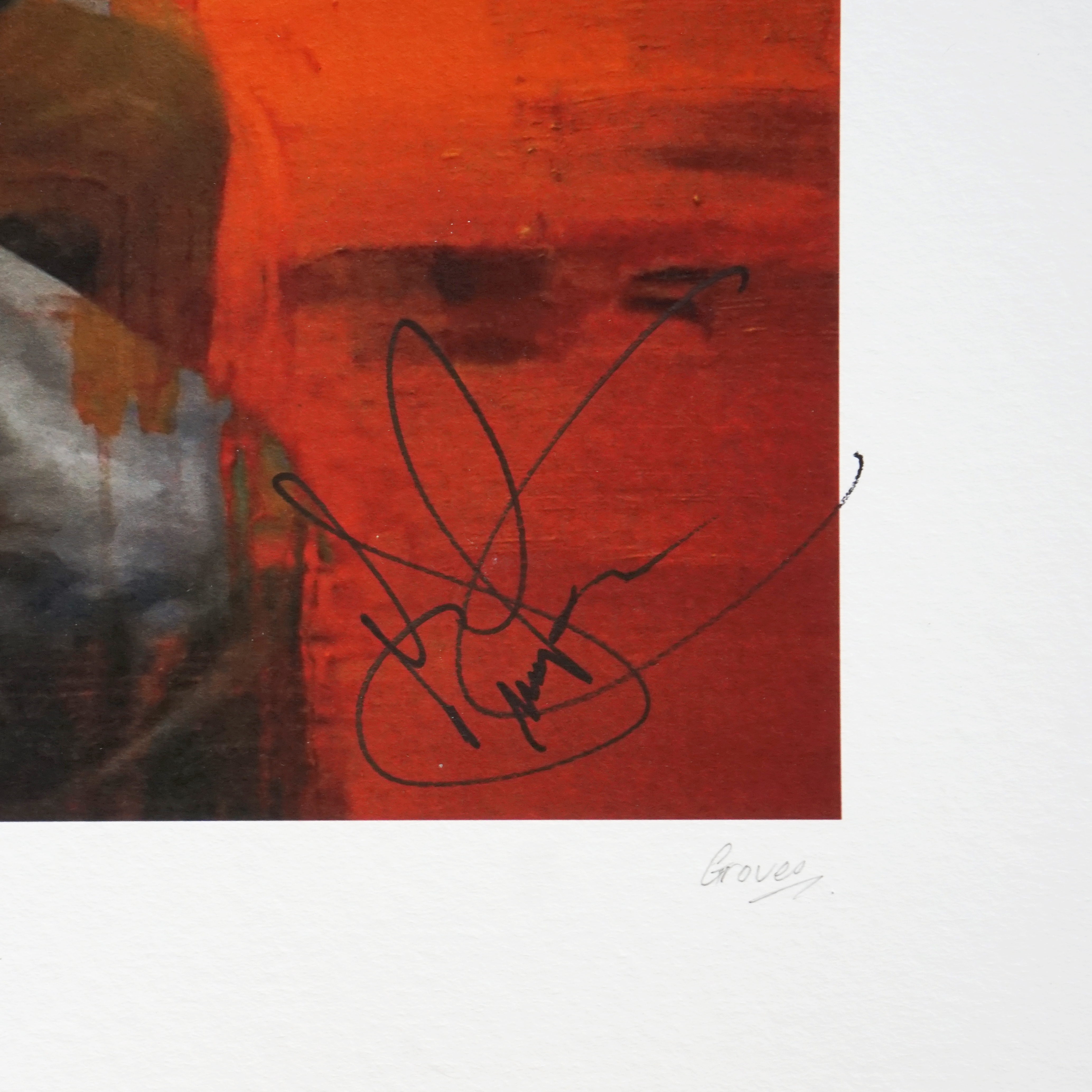 Gregory Porter Signed Print 