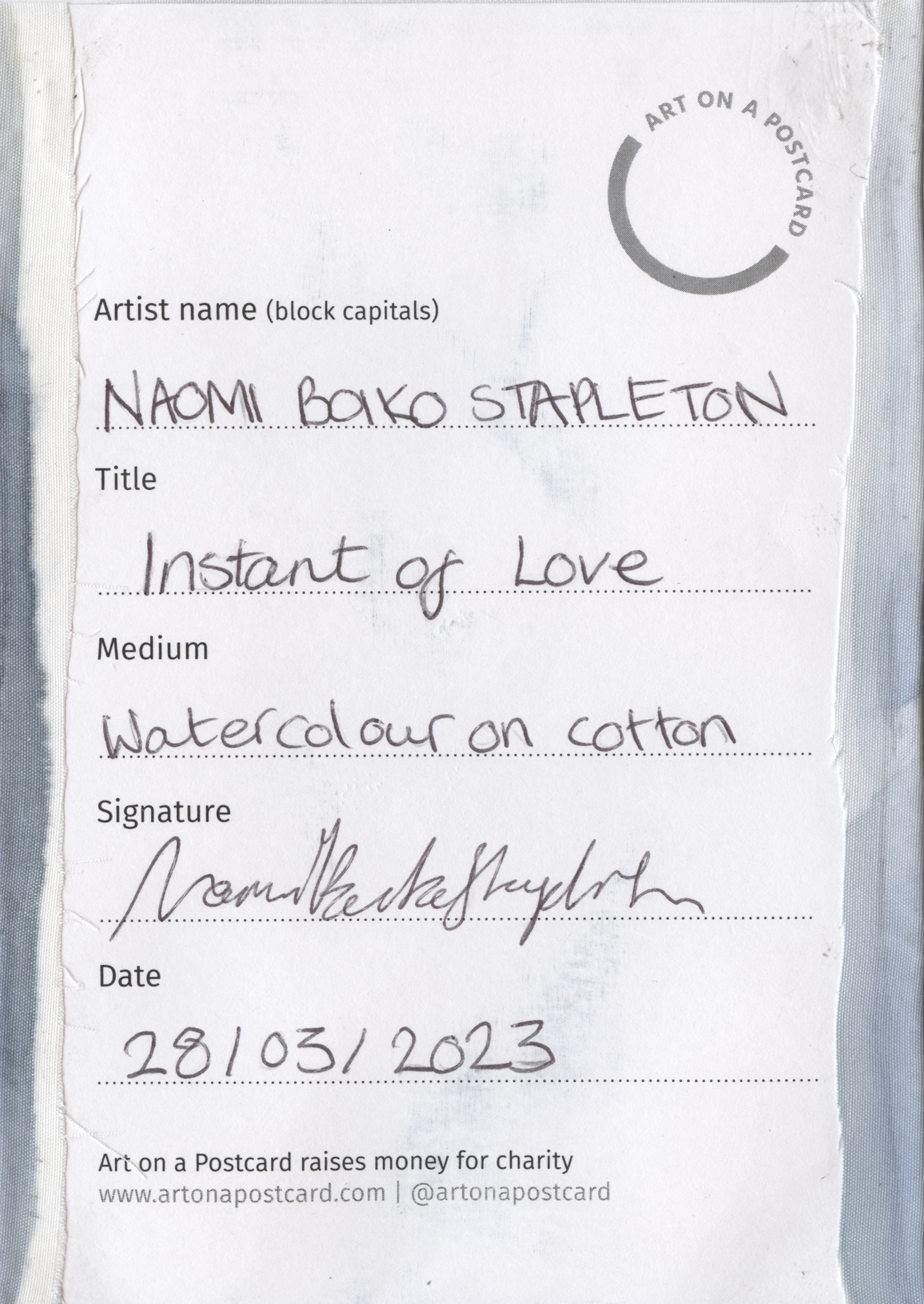 2. Naomi Boiko Stapleton - Instant of Love BACK