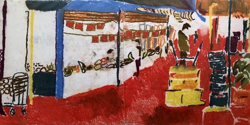 Christabel Forbes, Red Dalston Market 