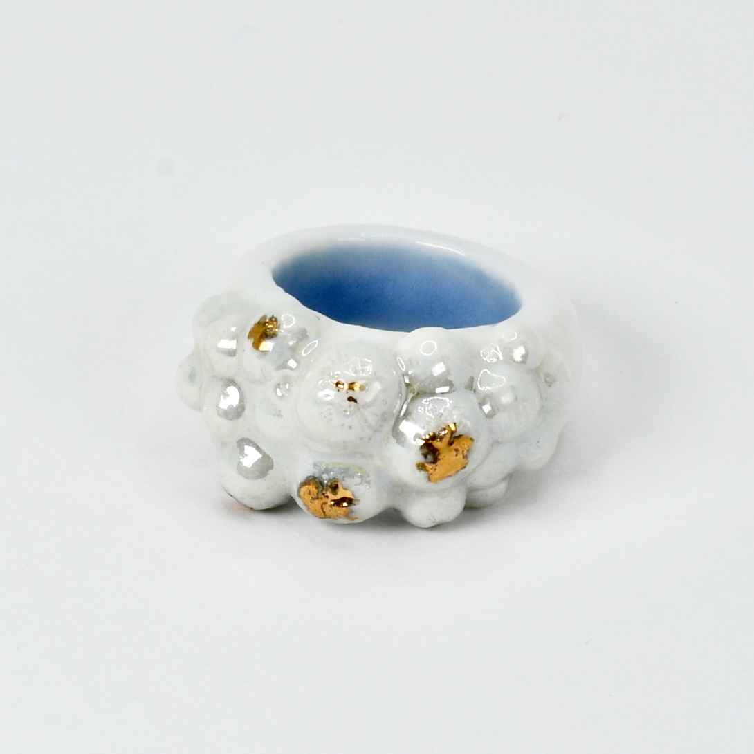 Porcelain ring KARAMEA 