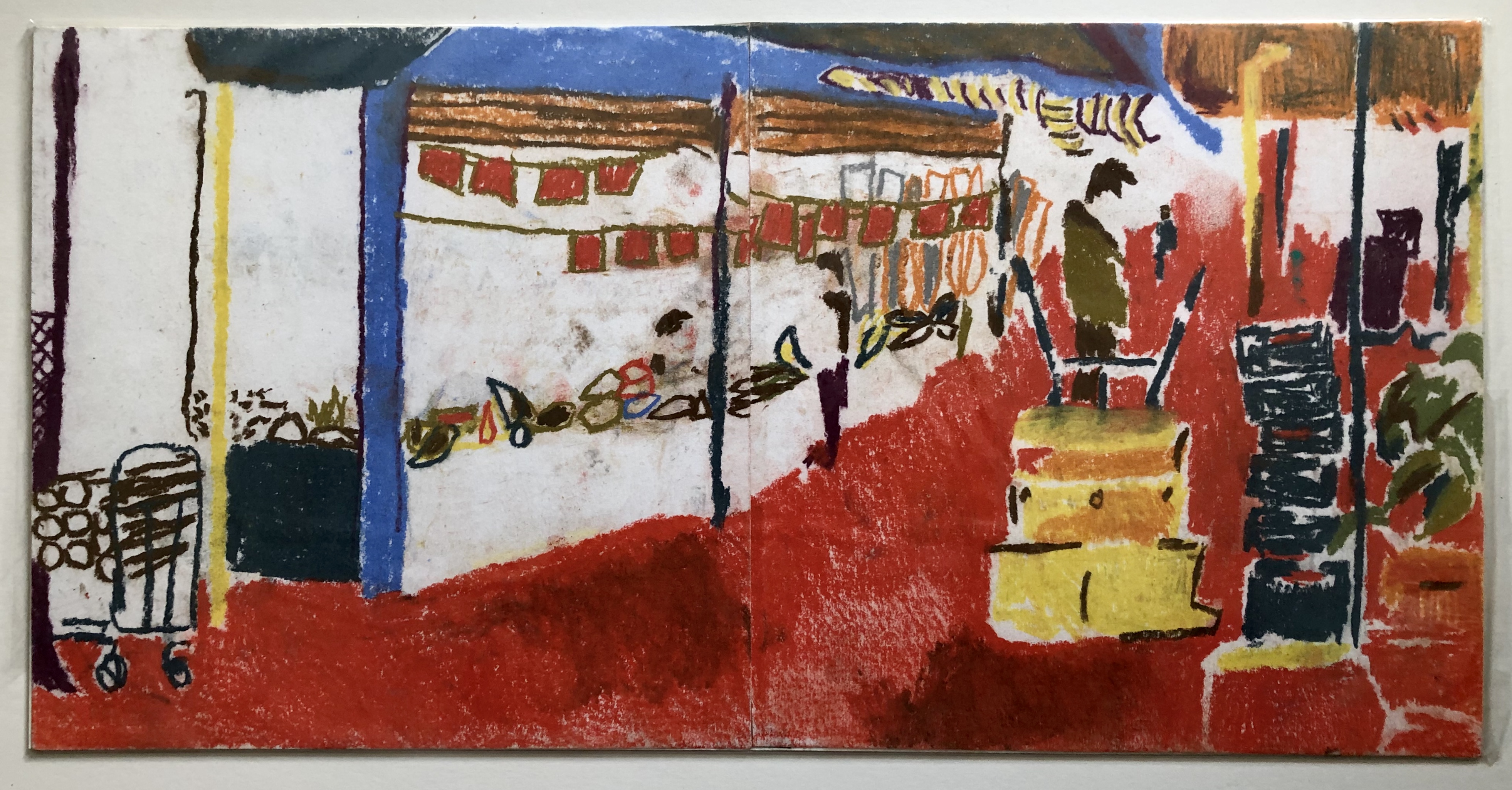 Christabel Forbes, Red Dalston Market 2