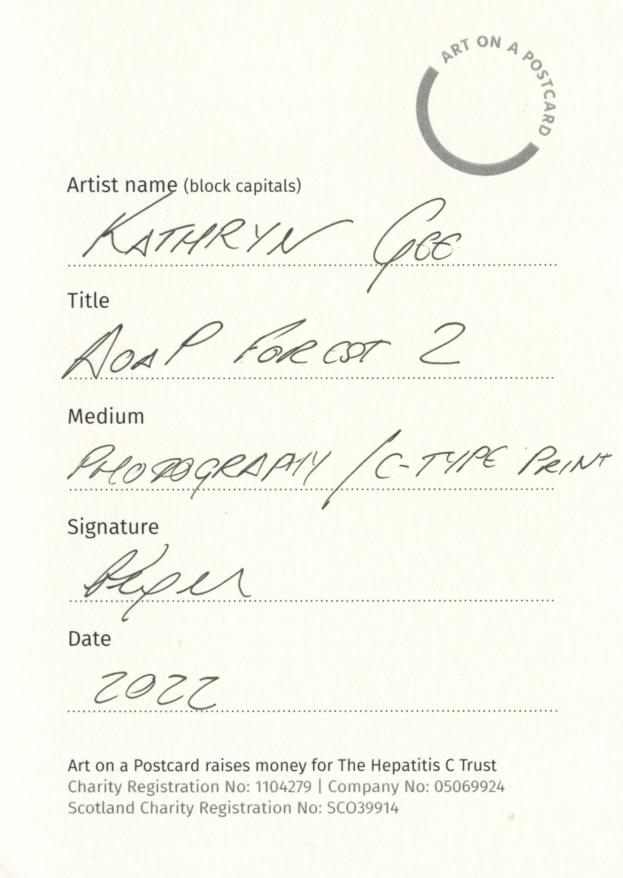 4. Kathryn Gee - AoaP Forest 2 - BACK