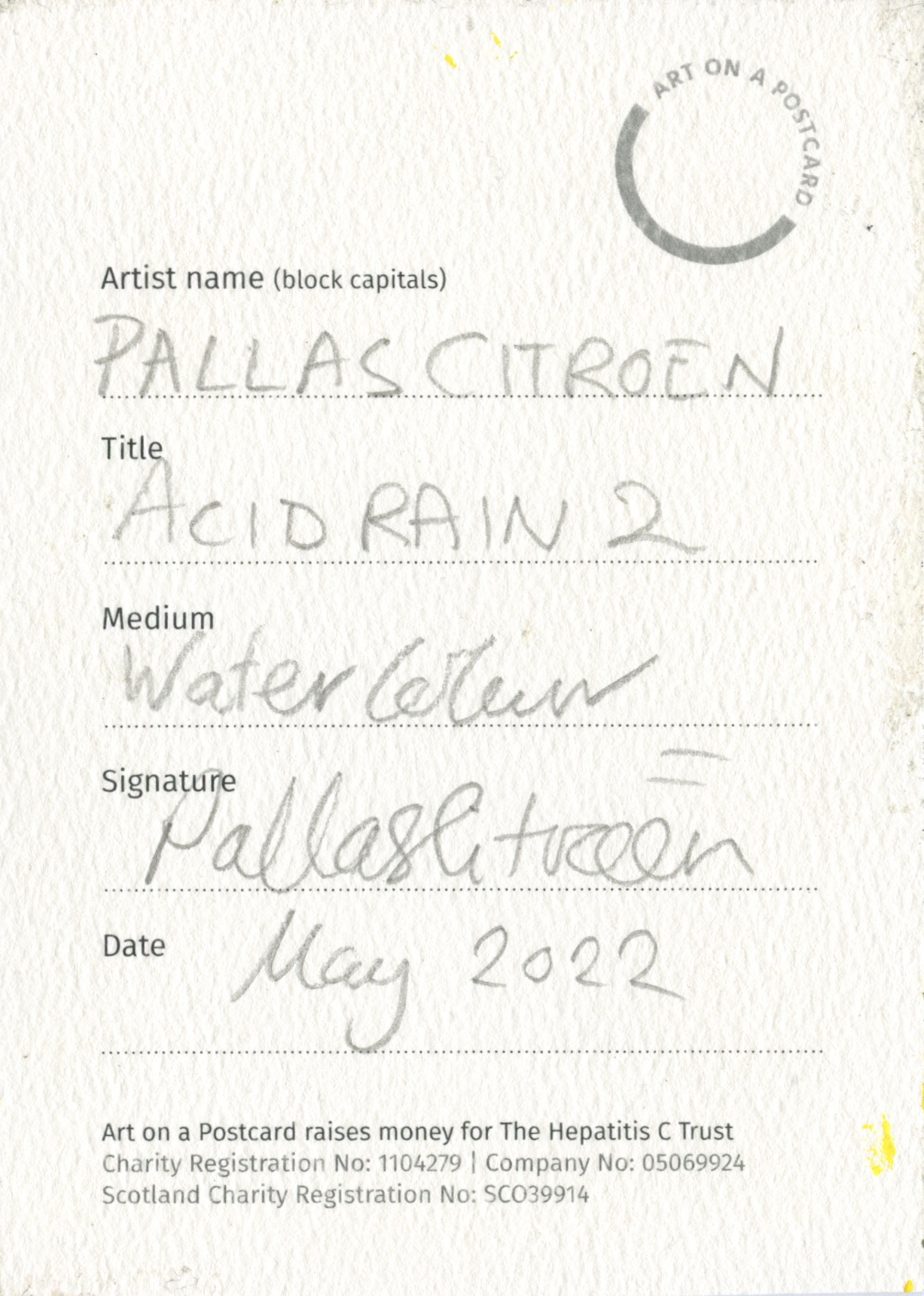 108. Pallas Citroen - Acid Rain 2 - BACK