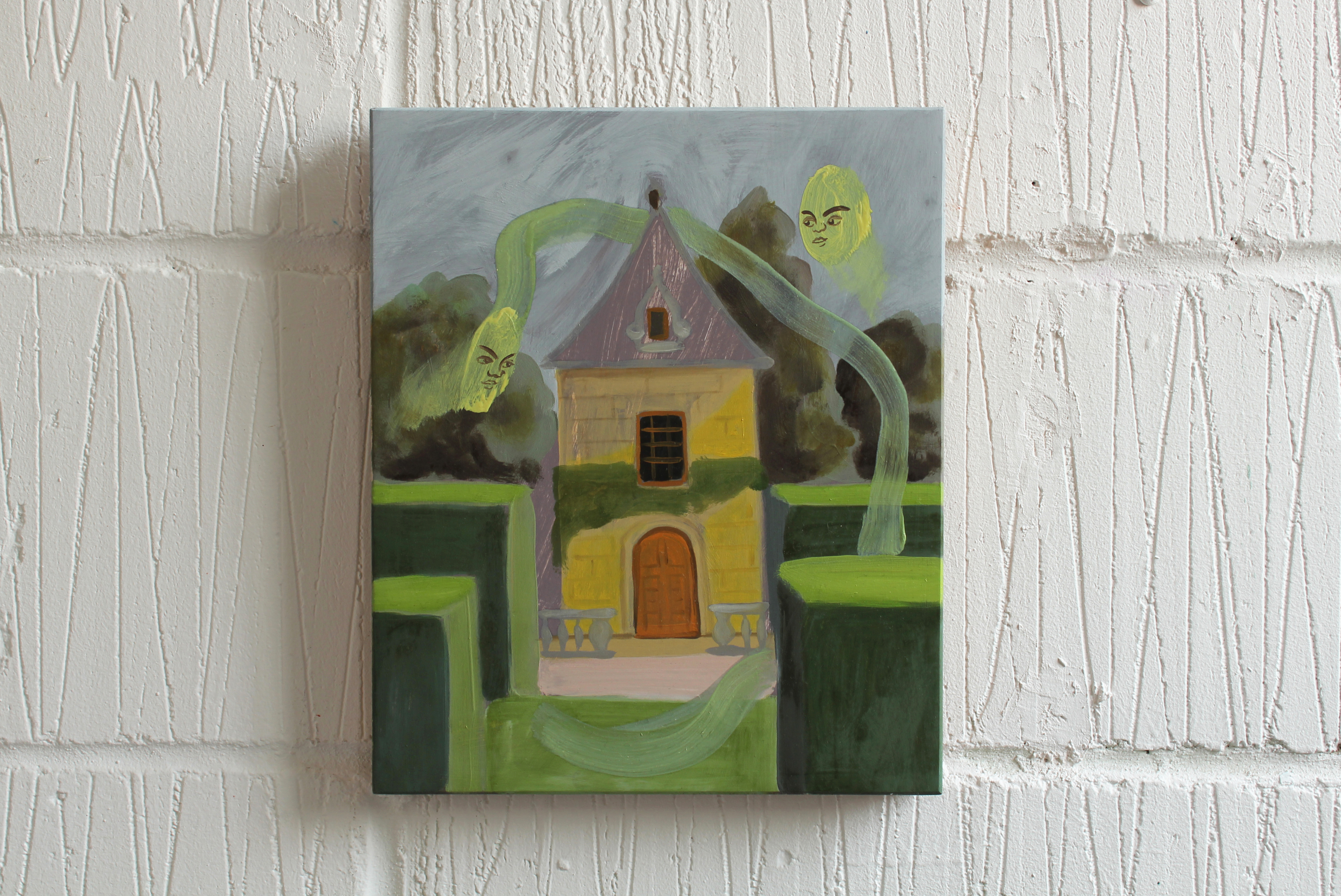 'Cottage 16' on the wall
