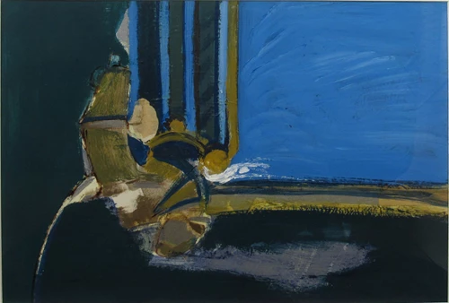 Tom Nash, Horizon Curtained Blue