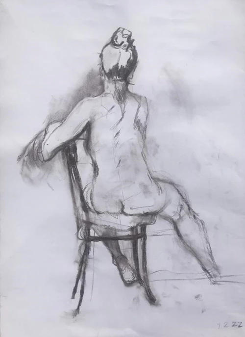 Nude (Female on Chair)