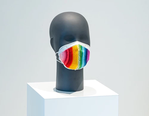 Embroidered Spectrum Mask by Rob & Nick Carter