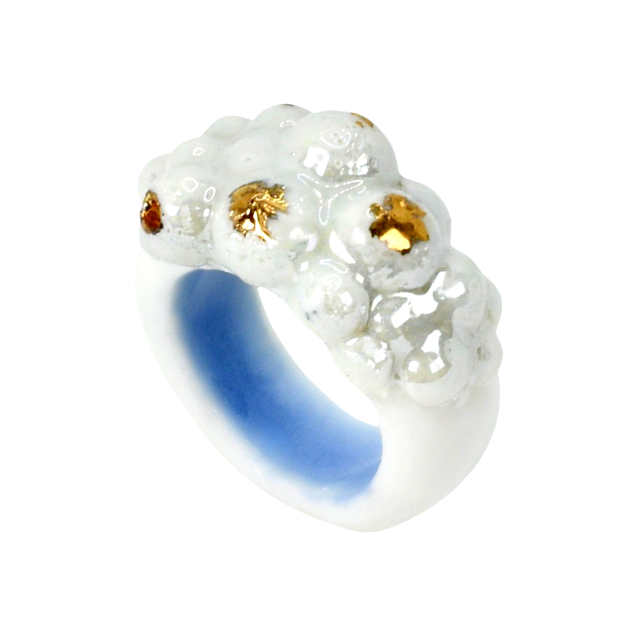 Porcelain ring KARAMEA