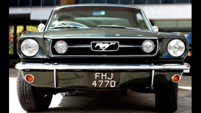 front mustang