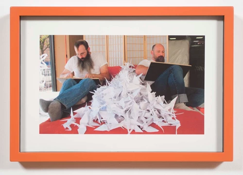 Miller and Shellabarger, Untitled (Origami Cranes 1), 2006