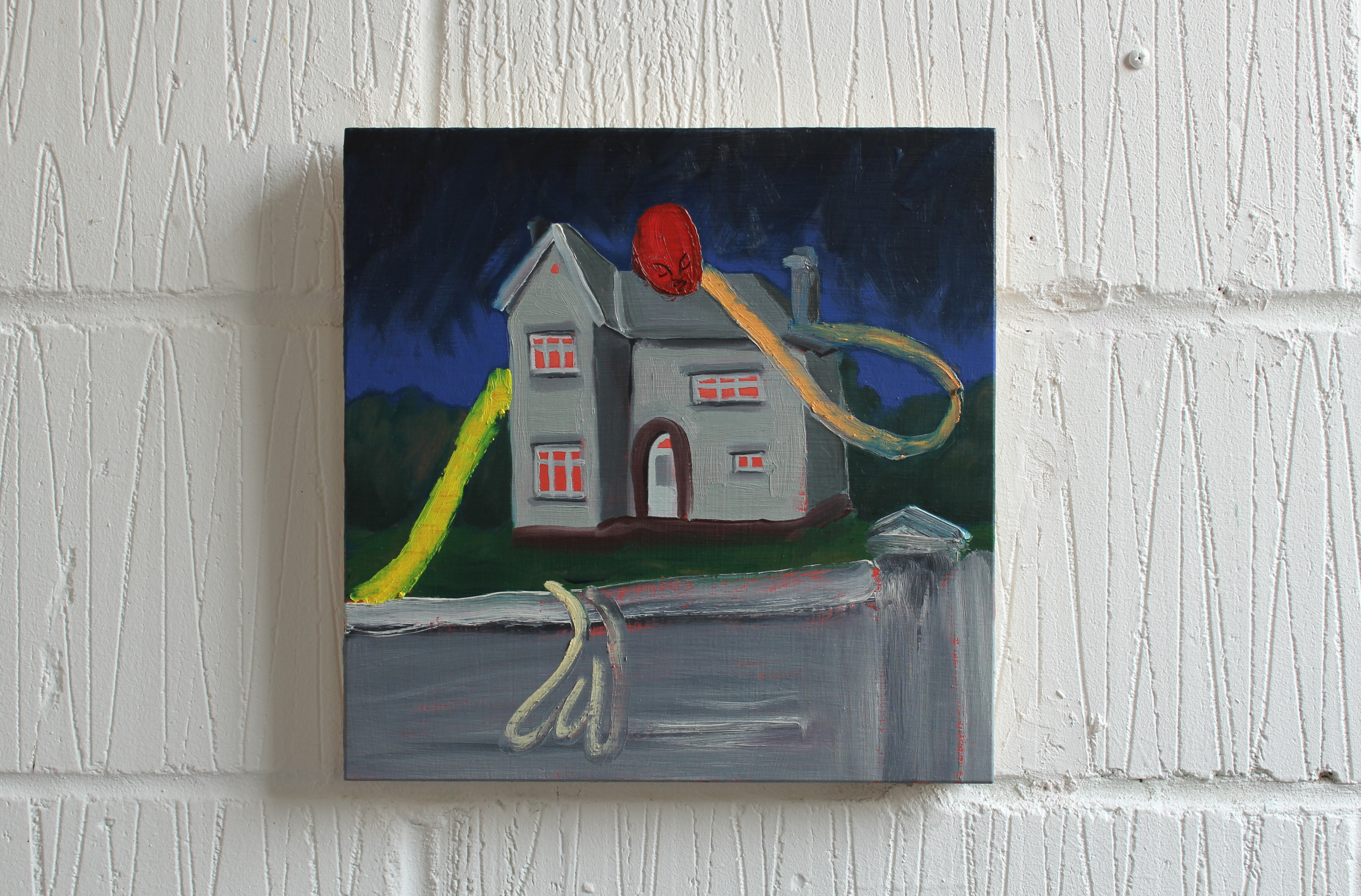 'Cottage 7' on the wall