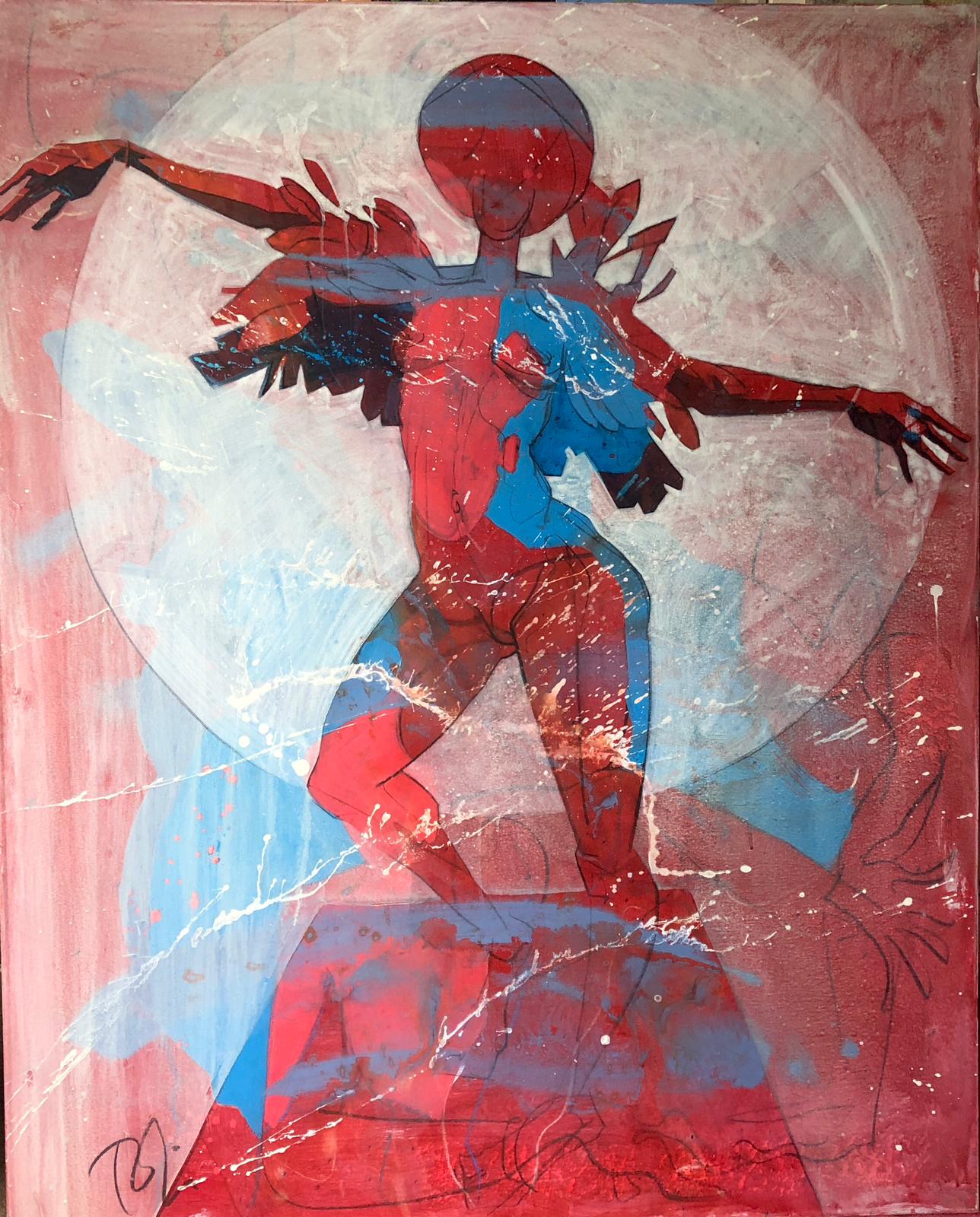 Toby Mulligan, Native Queen, 152cm x 122cm