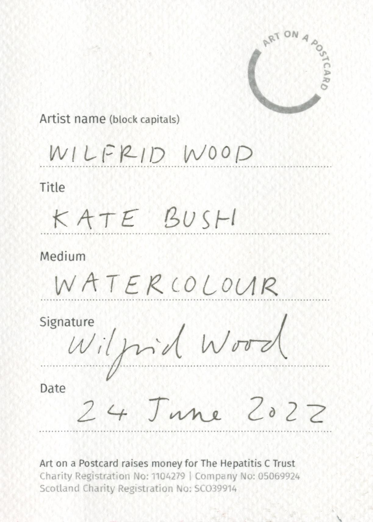 35. Wilfrid Wood - Kate Bush - BACK