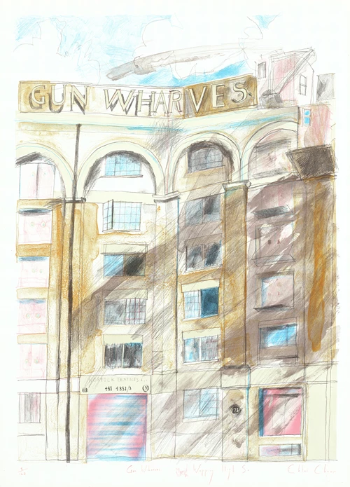 Chloe Cheese, Gun Wharves, Wapping High Street