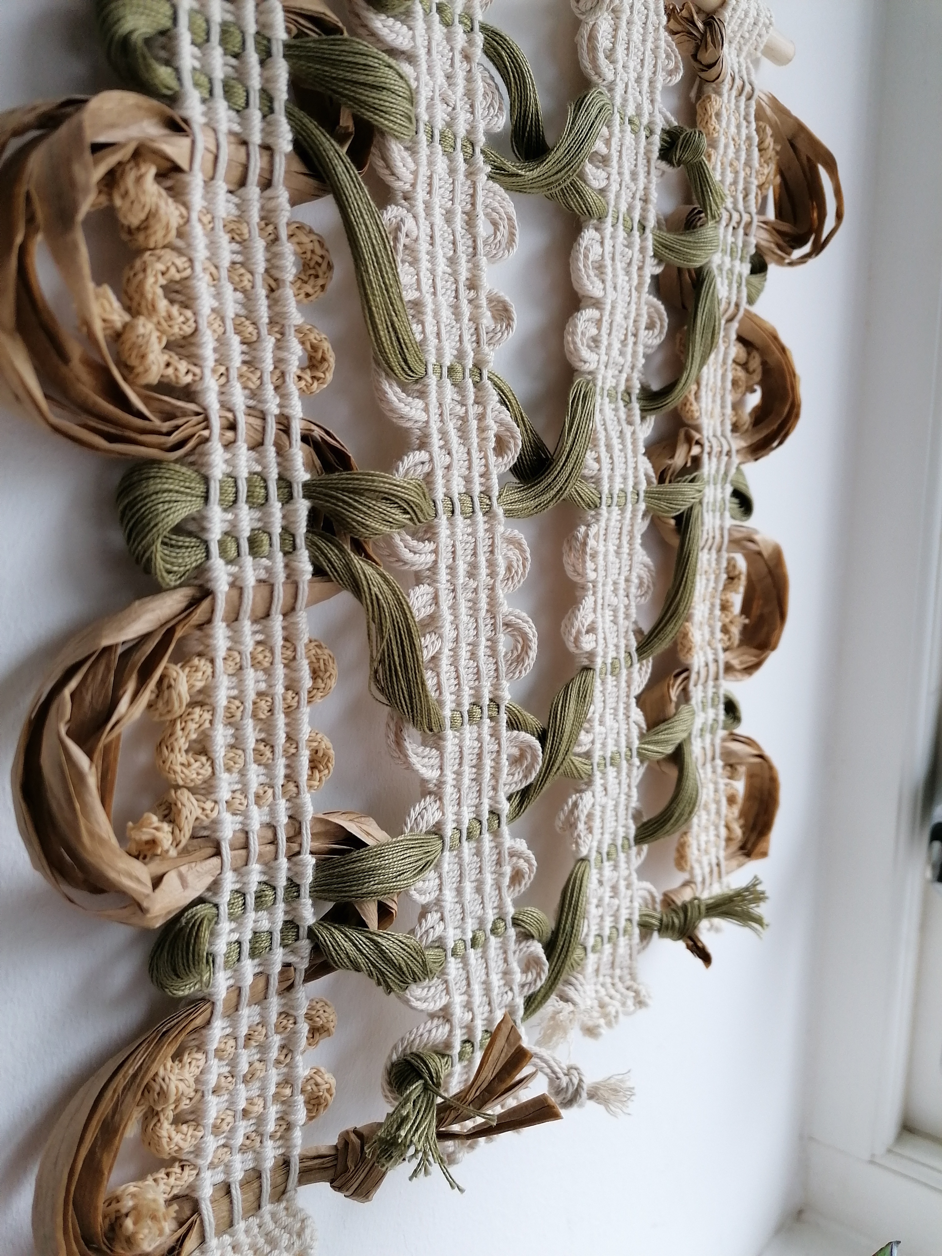 Olive wall hanging detail