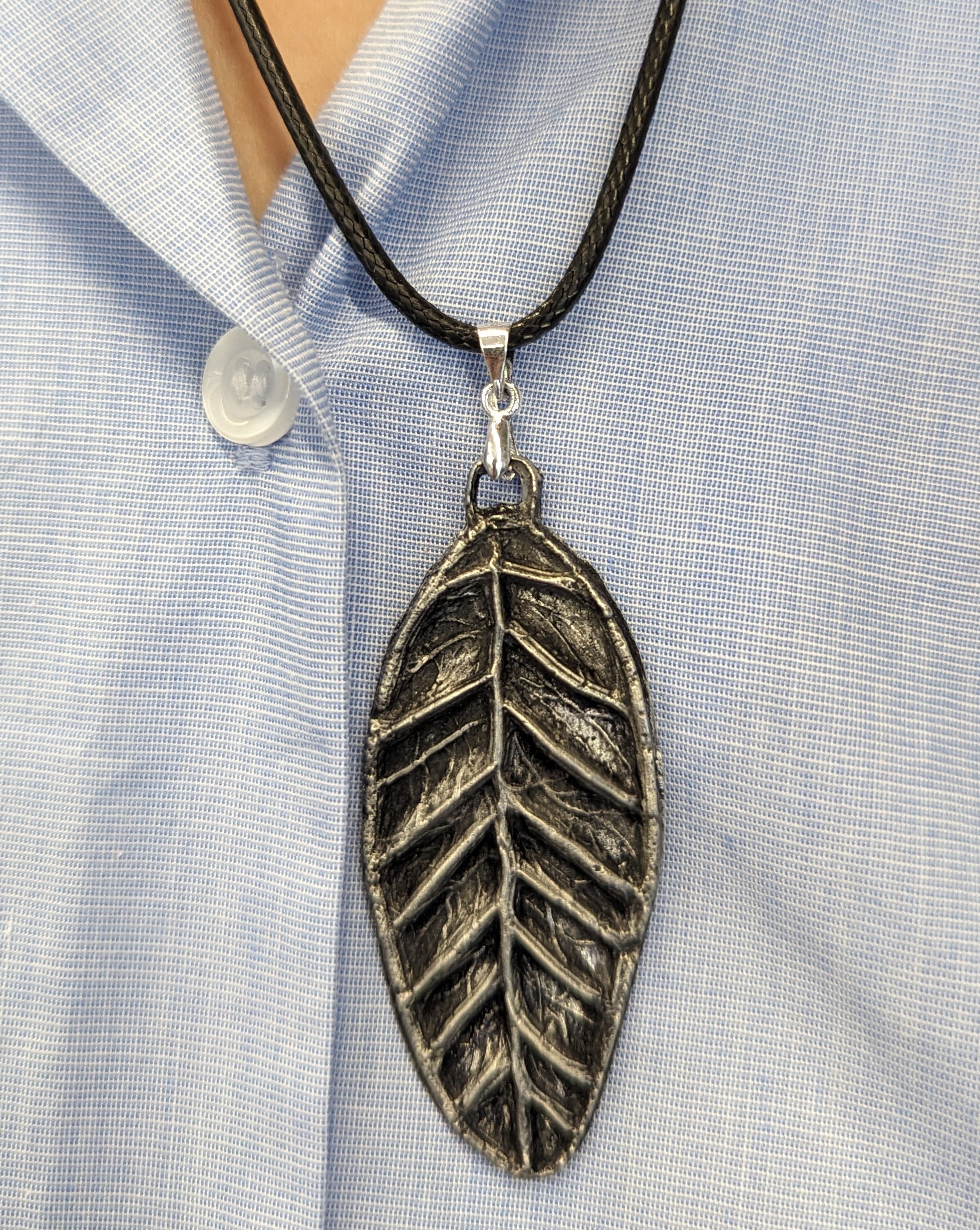 leaf necklace