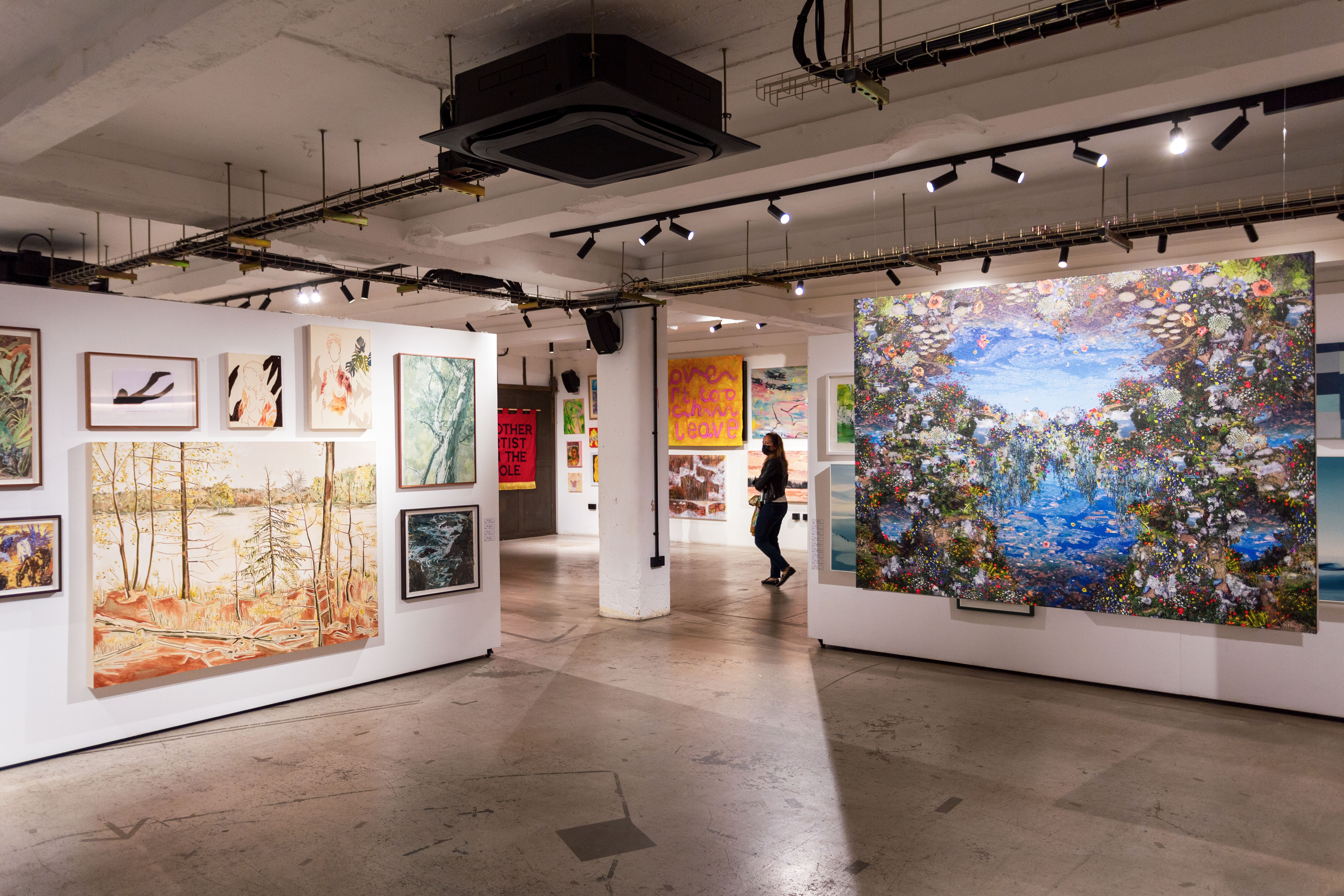 Top 100 Exhibition Install Shot