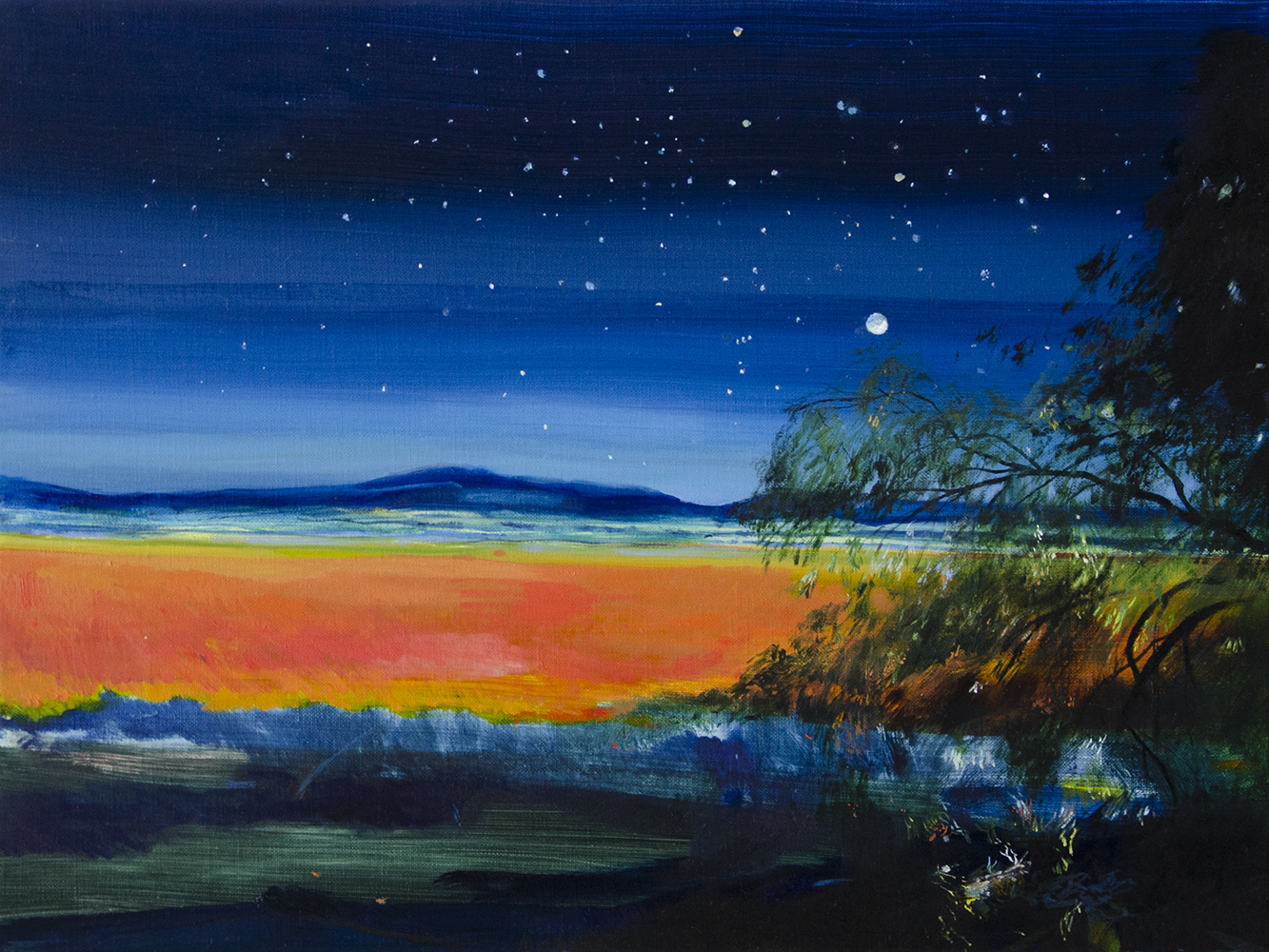 Calum Mclure, Moon Over The Tay, The Auction Collective